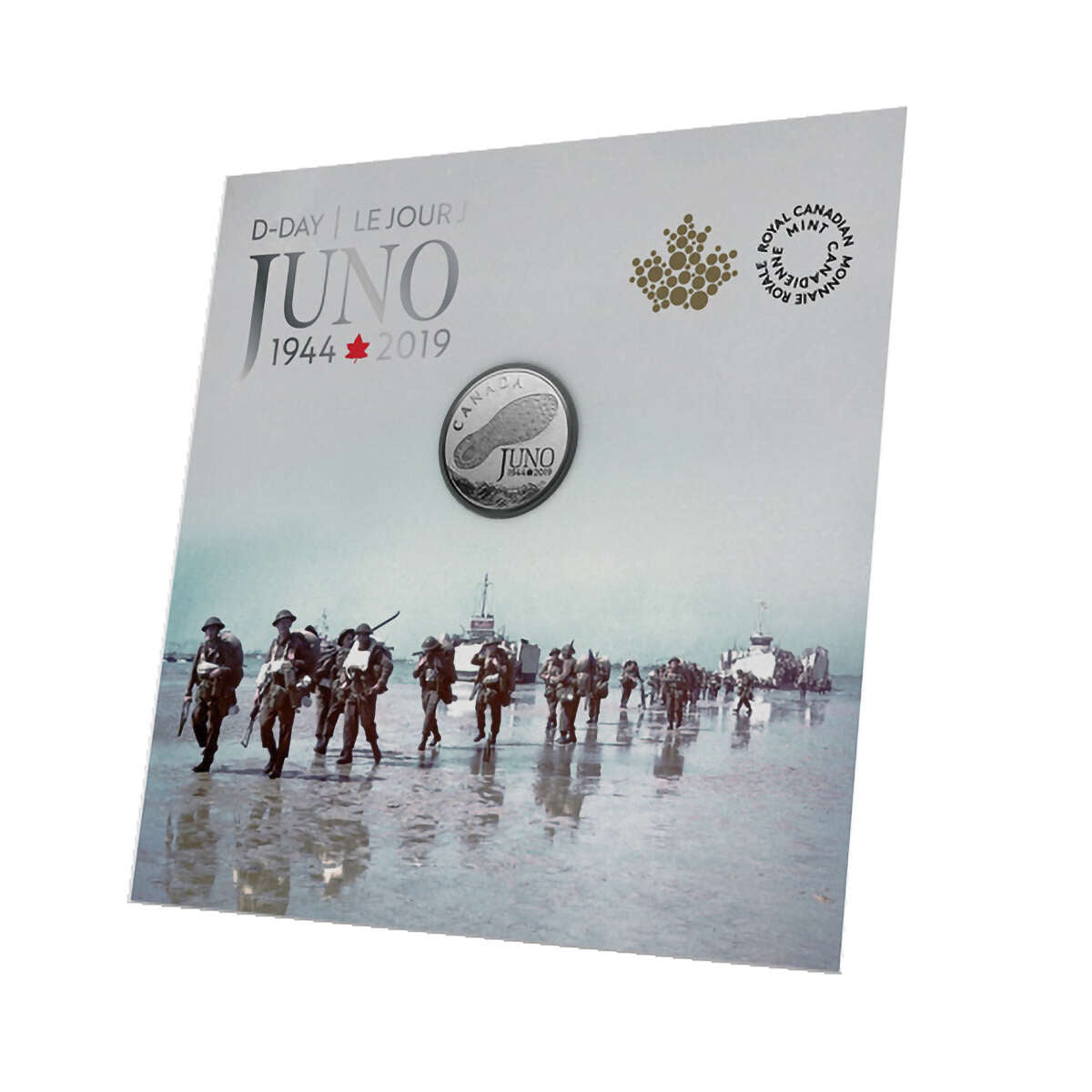 2019 $3 75th Anniversary of the Normandy Campaign: D-Day at Juno Beach - Pure Silver Coin Default Title