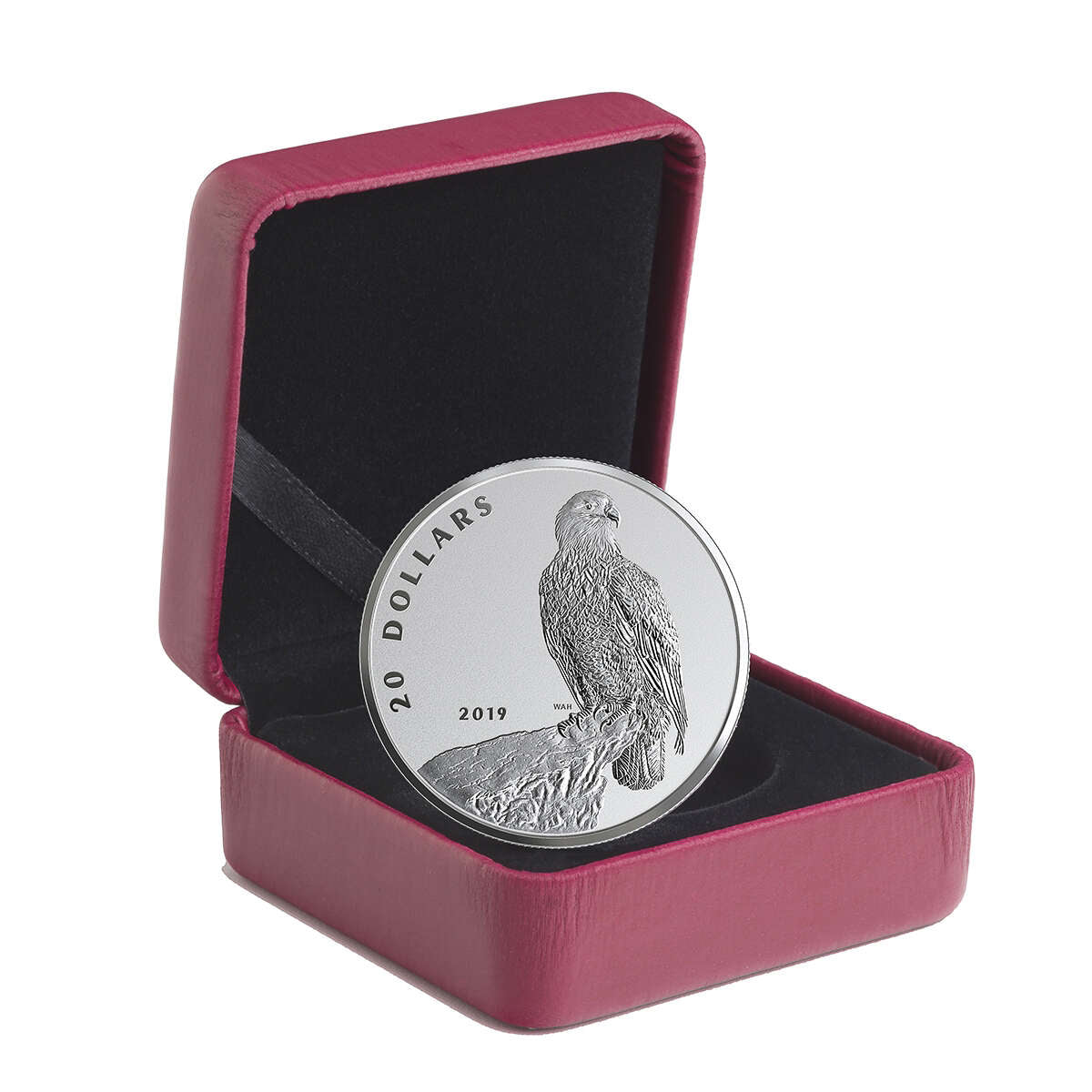 2019 $20 The Valiant One: Bald Eagle - Pure Silver Coin Default Title