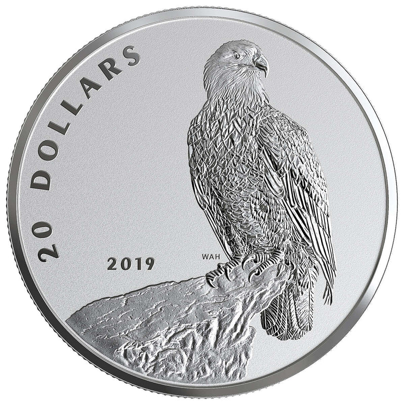 2019 $20 The Valiant One: Bald Eagle - Pure Silver Coin Default Title