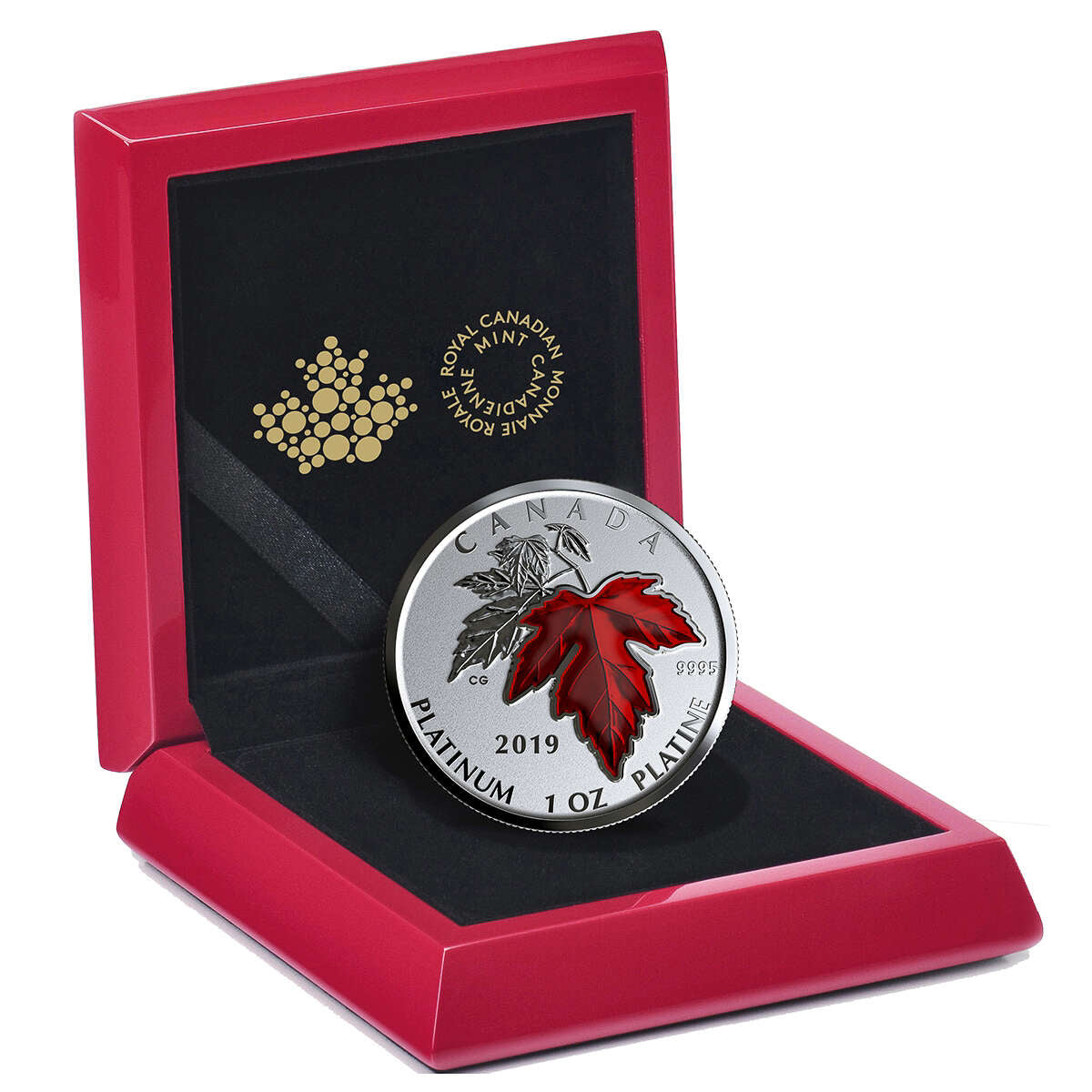 2019 $300 Maple Leaf Forever - Pure Platinum Coin Default Title