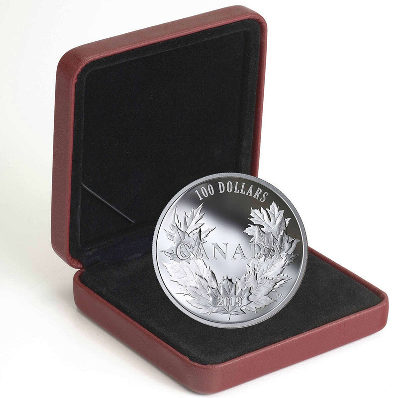 2019 $100 Canadian Maples - Pure Silver Coin Default Title