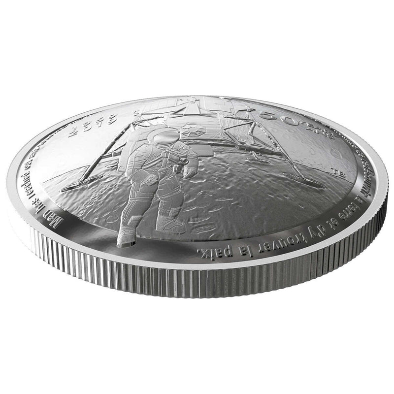 2019 $25 50th Anniversary of the Apollo 11 Moon Landing - Pure Silver