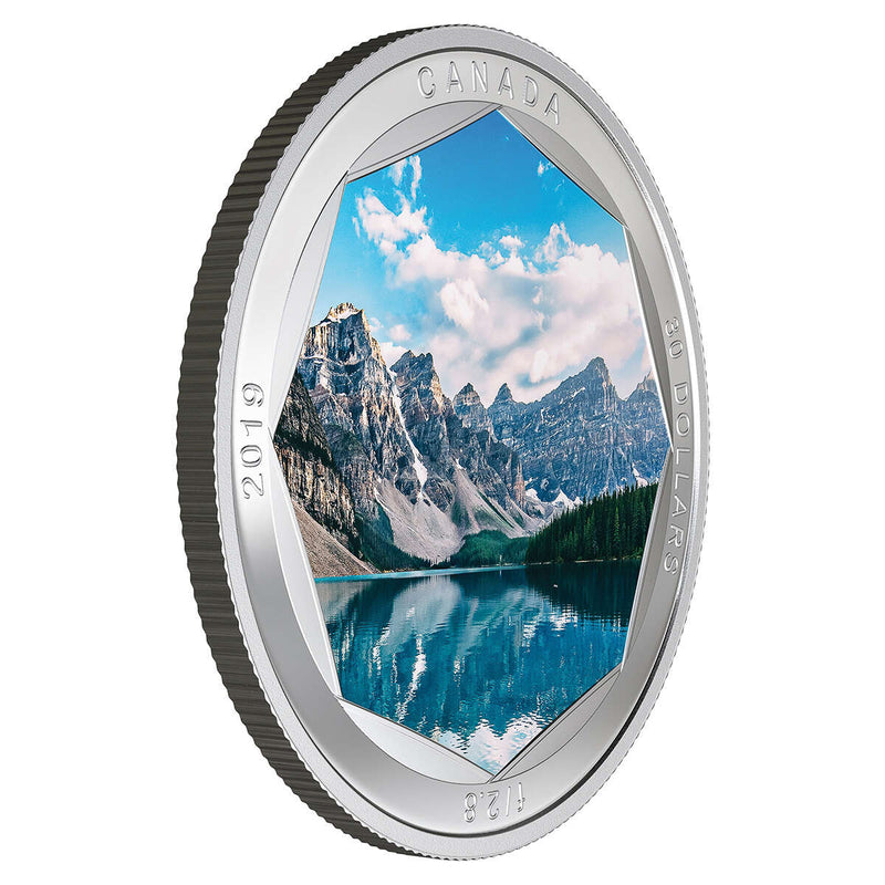 2019 $30 Peter McKinnon Photo Series: Moraine Lake - Pure Silver Coin Default Title