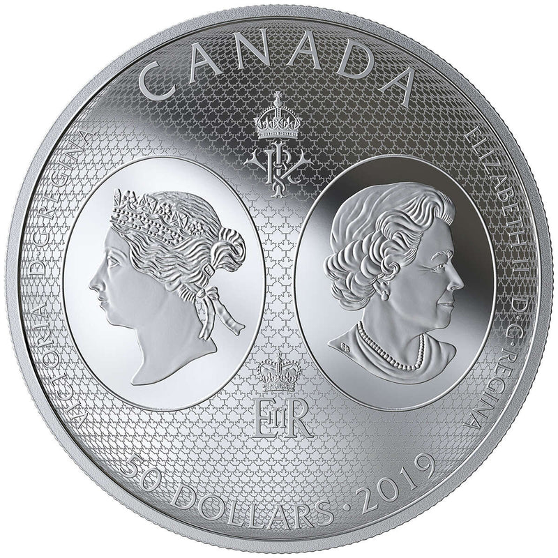 2019 $50 Queen Victoria: 200th Anniversary of Her Birth - Pure Silver Coin **Sold Out at the Mint** Default Title