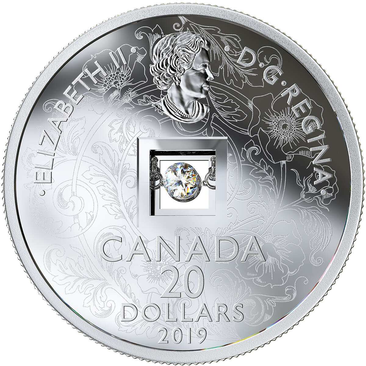 2019 $20 Sparkle of the Heart - Pure Silver Coin Default Title