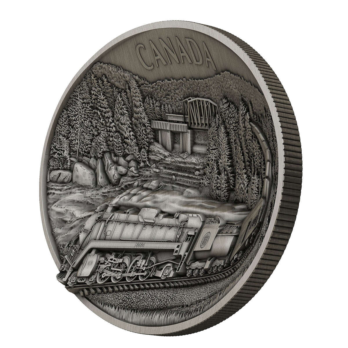 2019 $250 100th Anniversary of CN Rail - Pure Silver Kilo Coin Default Title