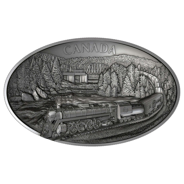 2019 $250 100th Anniversary of CN Rail - Pure Silver Kilo Coin Default Title