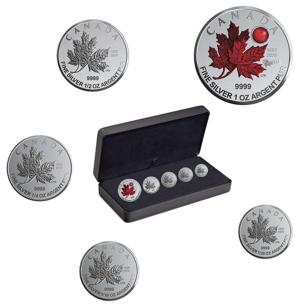 2020 O Canada - Pure Silver Fractional Set Default Title