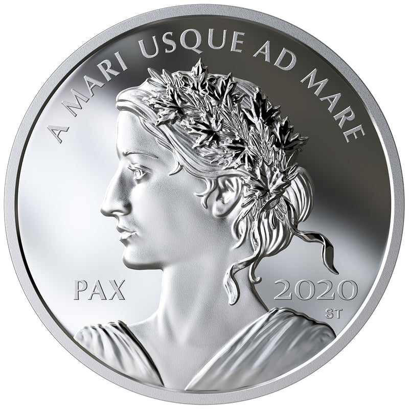 2020 $1 Peace Dollar - Pure Silver Coin