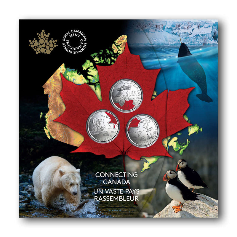 2020 25c Connecting Canada Coin Set Default Title