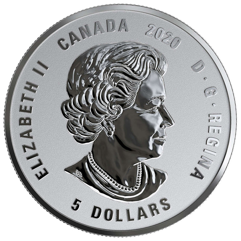 2020 $5 Birthstones: February - Pure Silver Coin Default Title