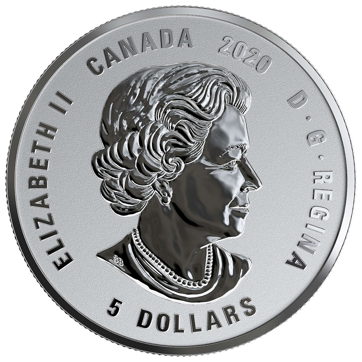 2020 $5 Birthstones: March - Pure Silver Coin Default Title