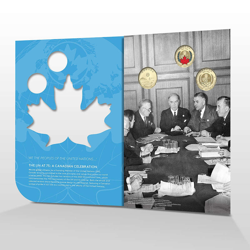 2020 75th Anniversary of the Signing Of The United Nations Charter Collector Keepsake Card Default Title