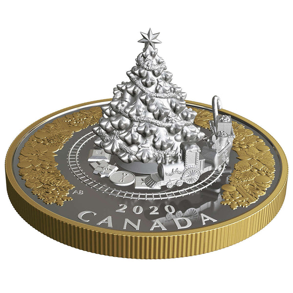 2020 $50 Christmas Train - Pure Silver Coin Default Title