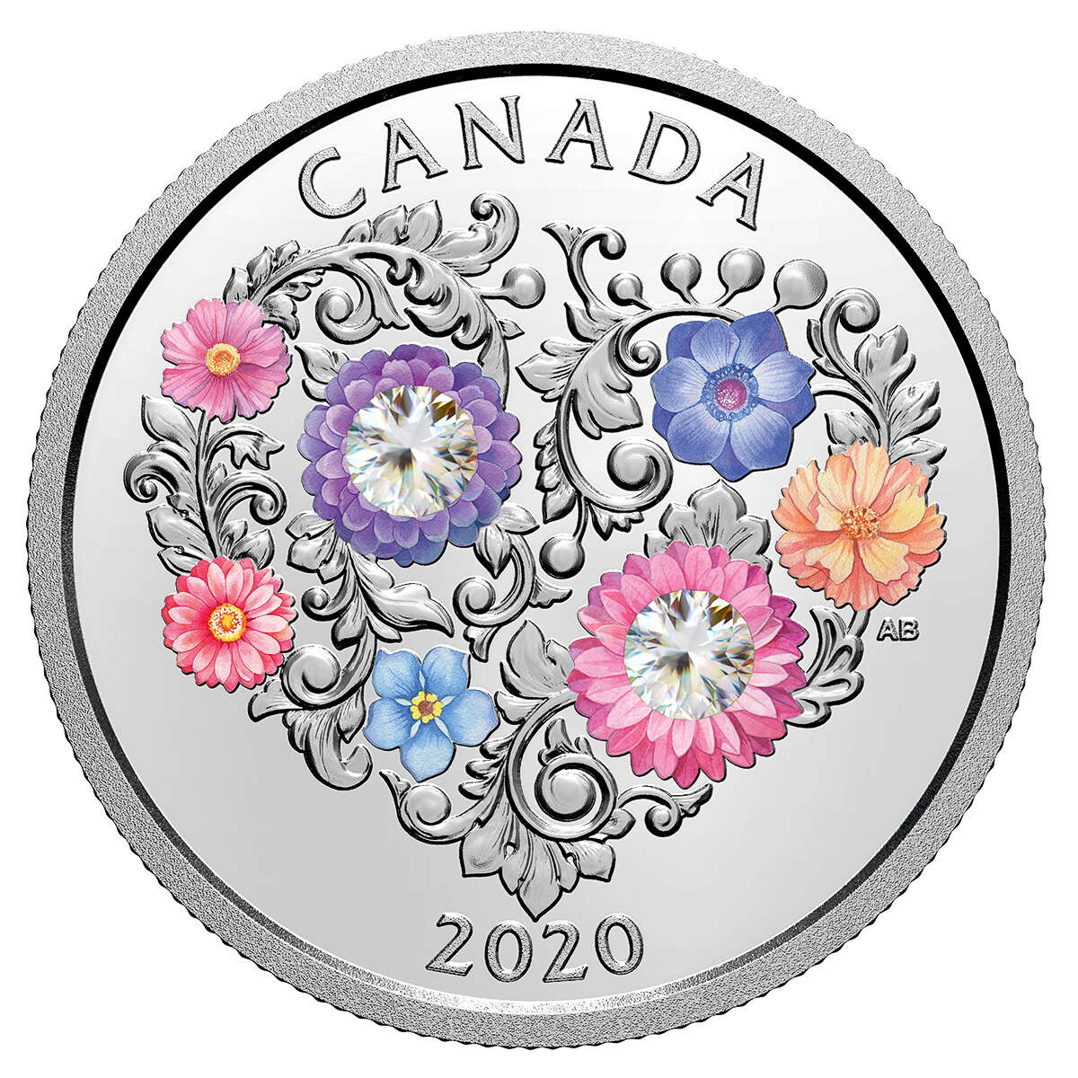 2020 $3 Celebration of Love - Pure Silver Coin Default Title