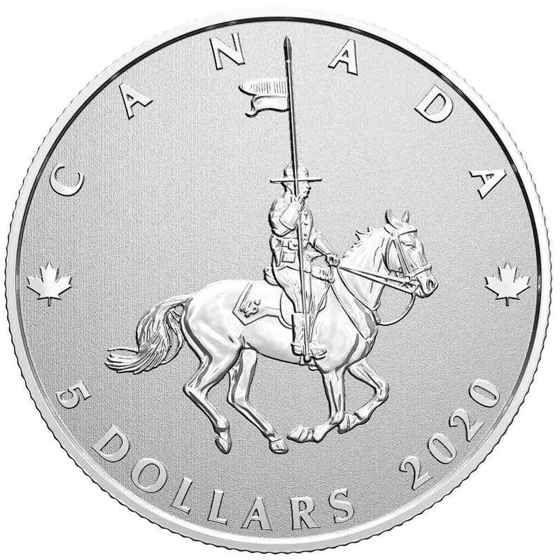 2020 $5 Moments To Hold: Celebrating 100 Years of the RCMP as Canada's National Police Force - Pure Silver Coin Default Title