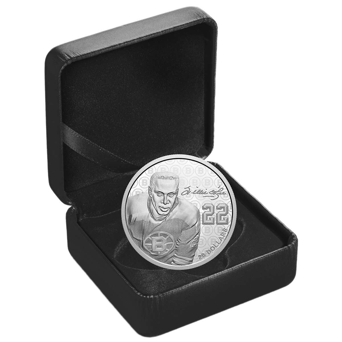 2020 $20 Black History Month: Willie O'Ree - Pure Silver Coin Default Title