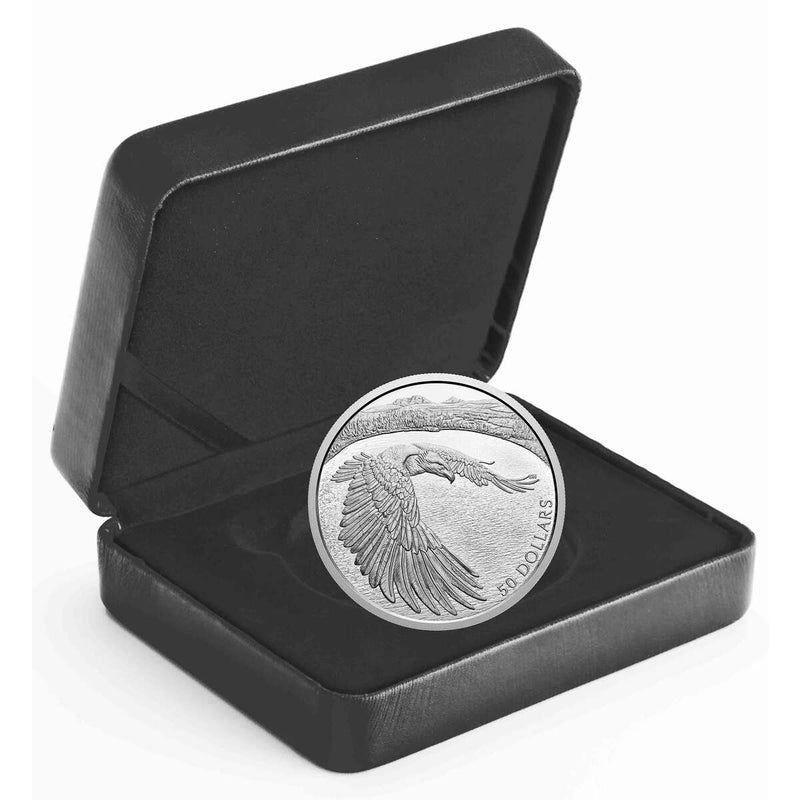 2020 $50 Courageous Bald Eagle - Pure Silver Coin Default Title