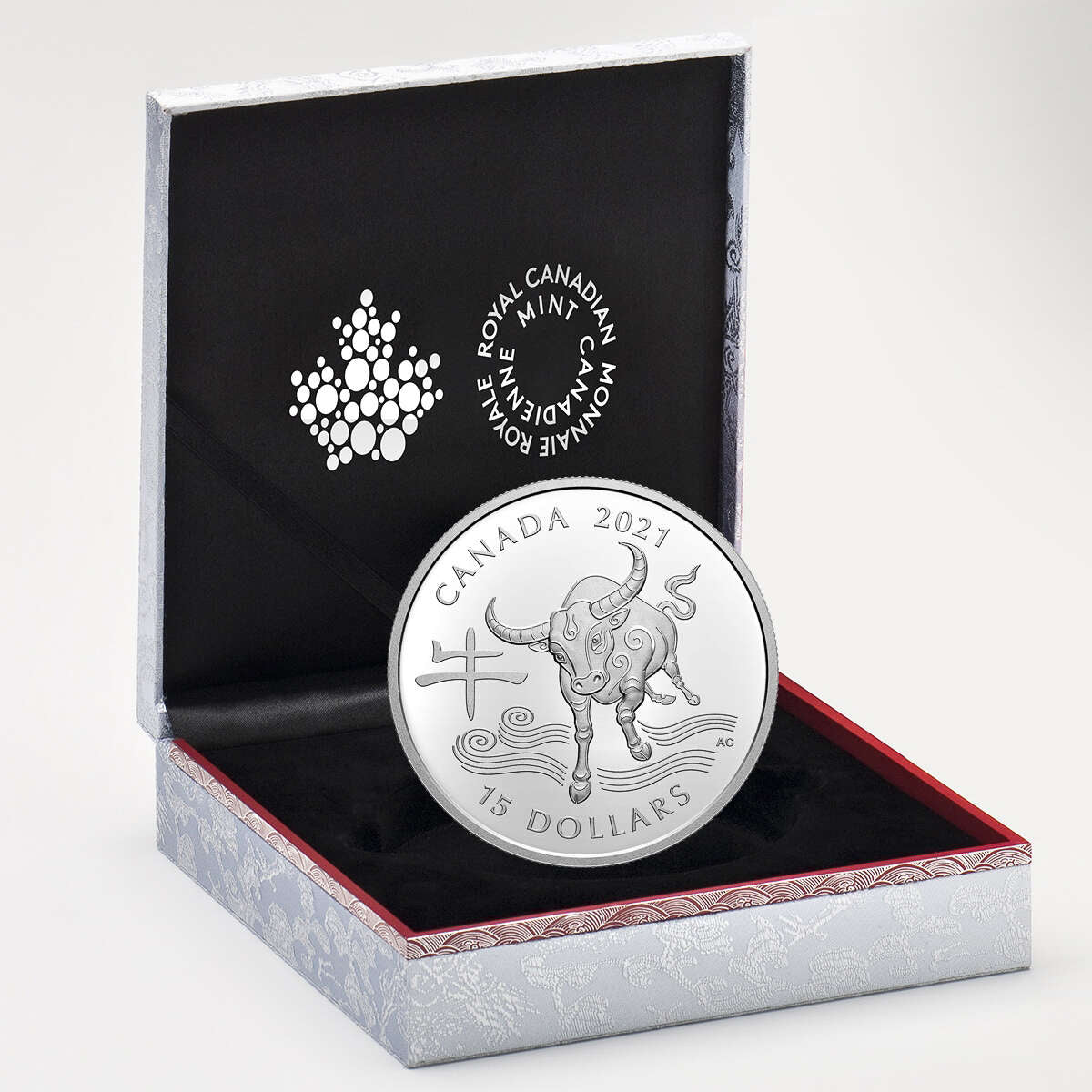 2021 $15 Year of the Ox - Pure Silver Coin Default Title