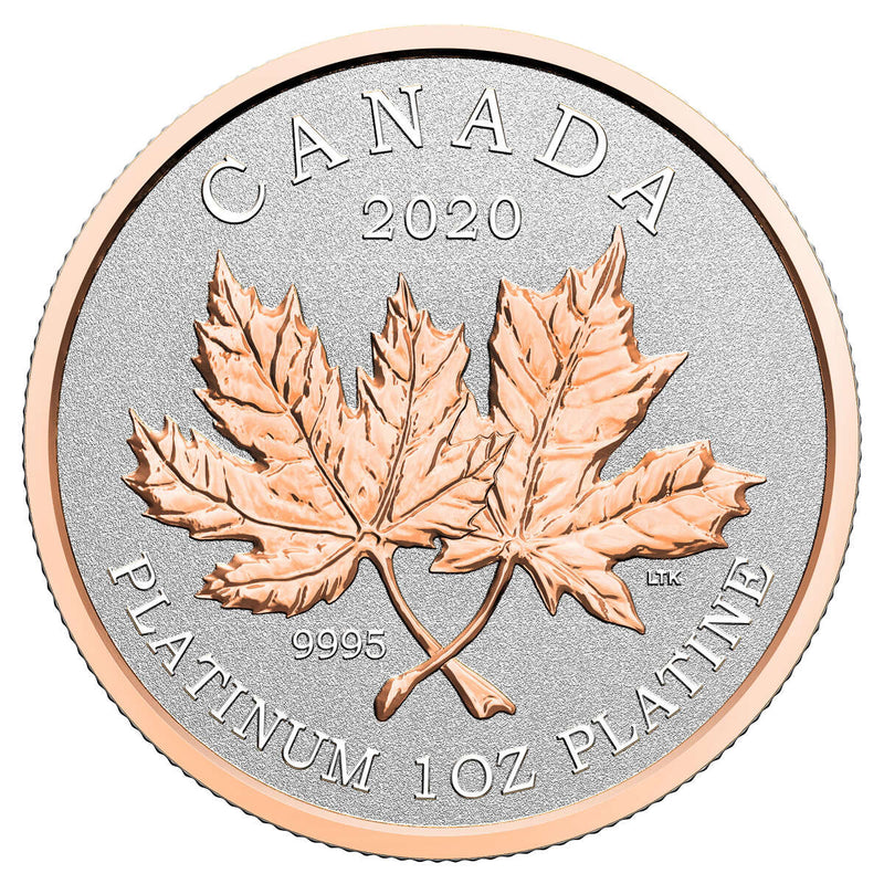 2020 $300 Maple Leaf Forever - Pure Platinum Coin Default Title