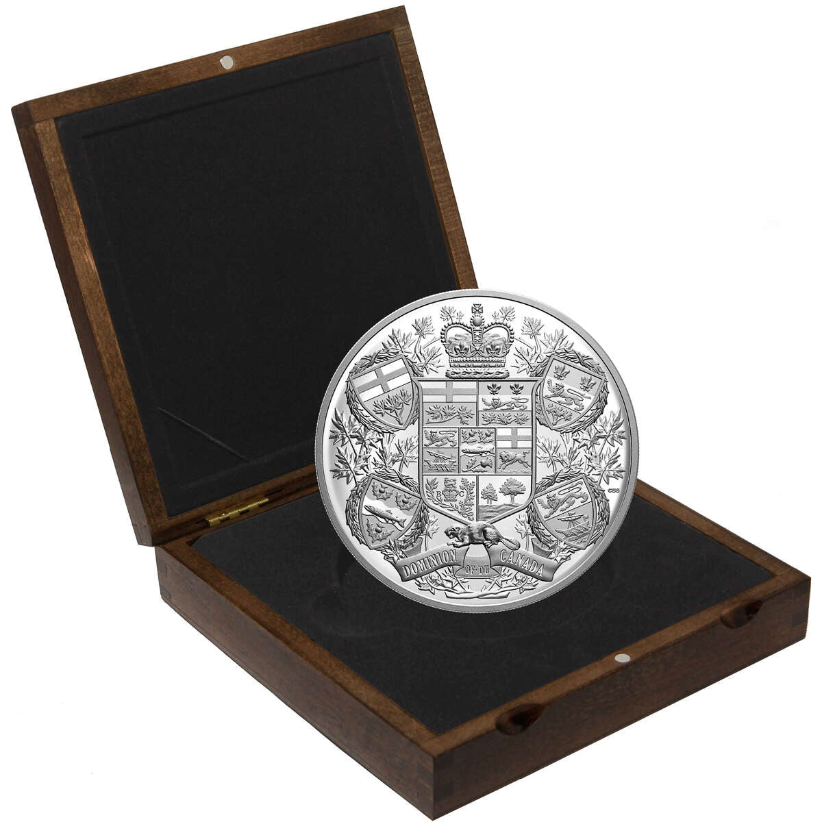 2020 $250 Reimagined 1905 Arms of Dominion of Canada - Pure Silver Coin Default Title