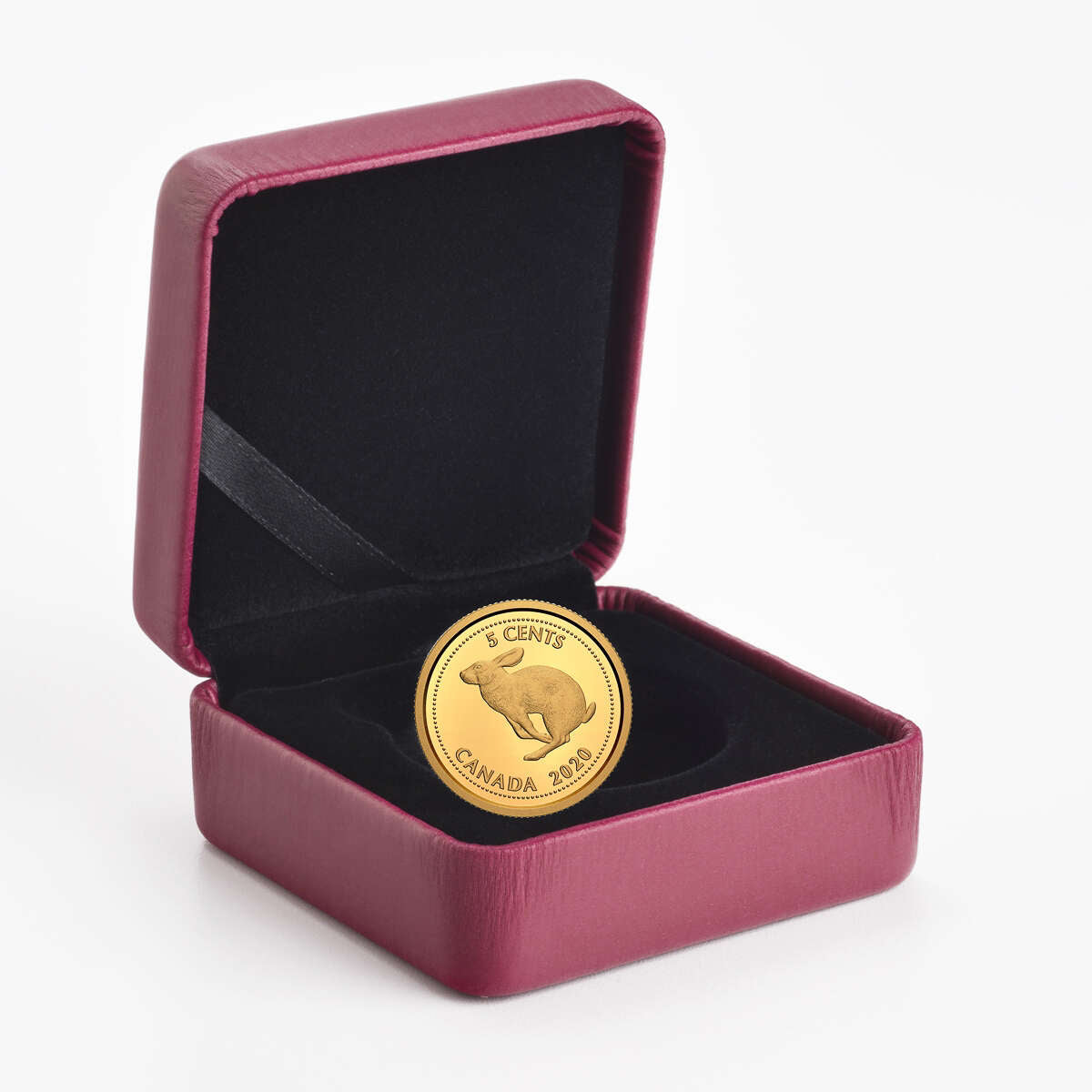 2020 Tribute to Alex Colville: Rabbit - 1/10th oz. Pure Gold Coin