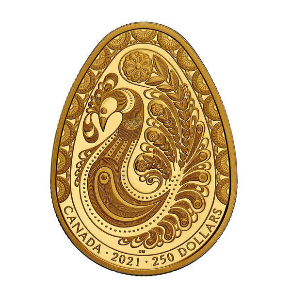 2021 $250 Pysanka - Pure Gold Coin Default Title