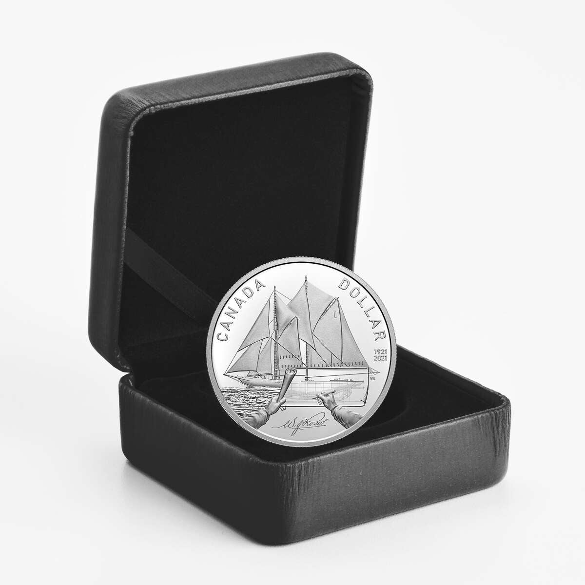 2021 $1 100th Anniversary of Bluenose - Pure Silver Coin Default Title