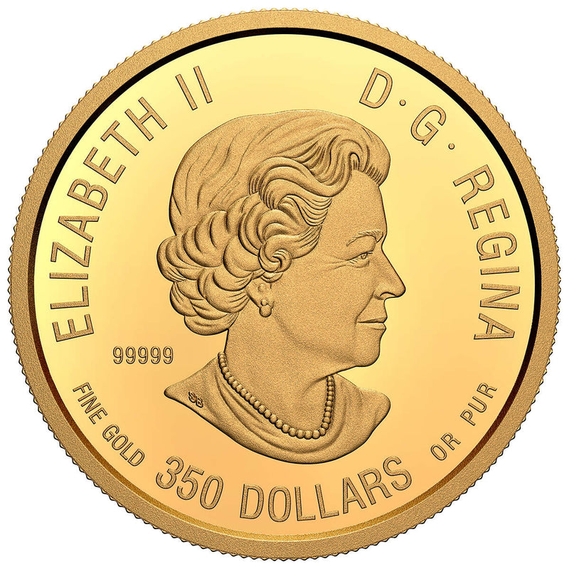 2021 $350 Canadian Wildlife Portraits: The Caribou - Pure Gold Coin Default Title