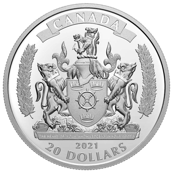 2021 $20 Commemorating Black History: The Black Loyalists - Pure Silver Coin Default Title