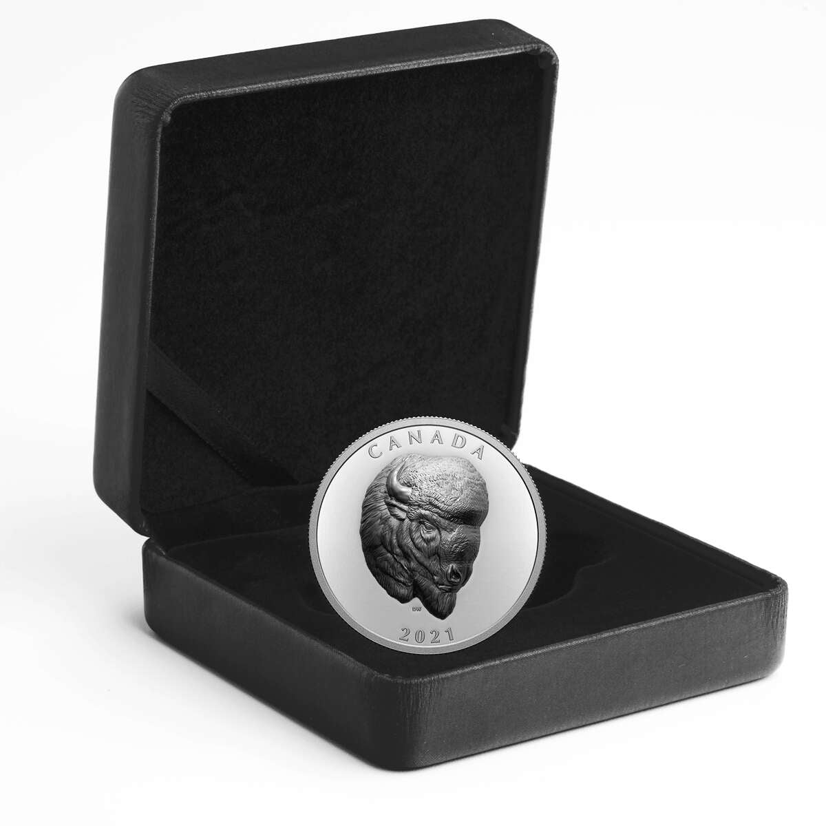 2021 $25 Bold Bison (EHR) - Pure Silver Coin Default Title