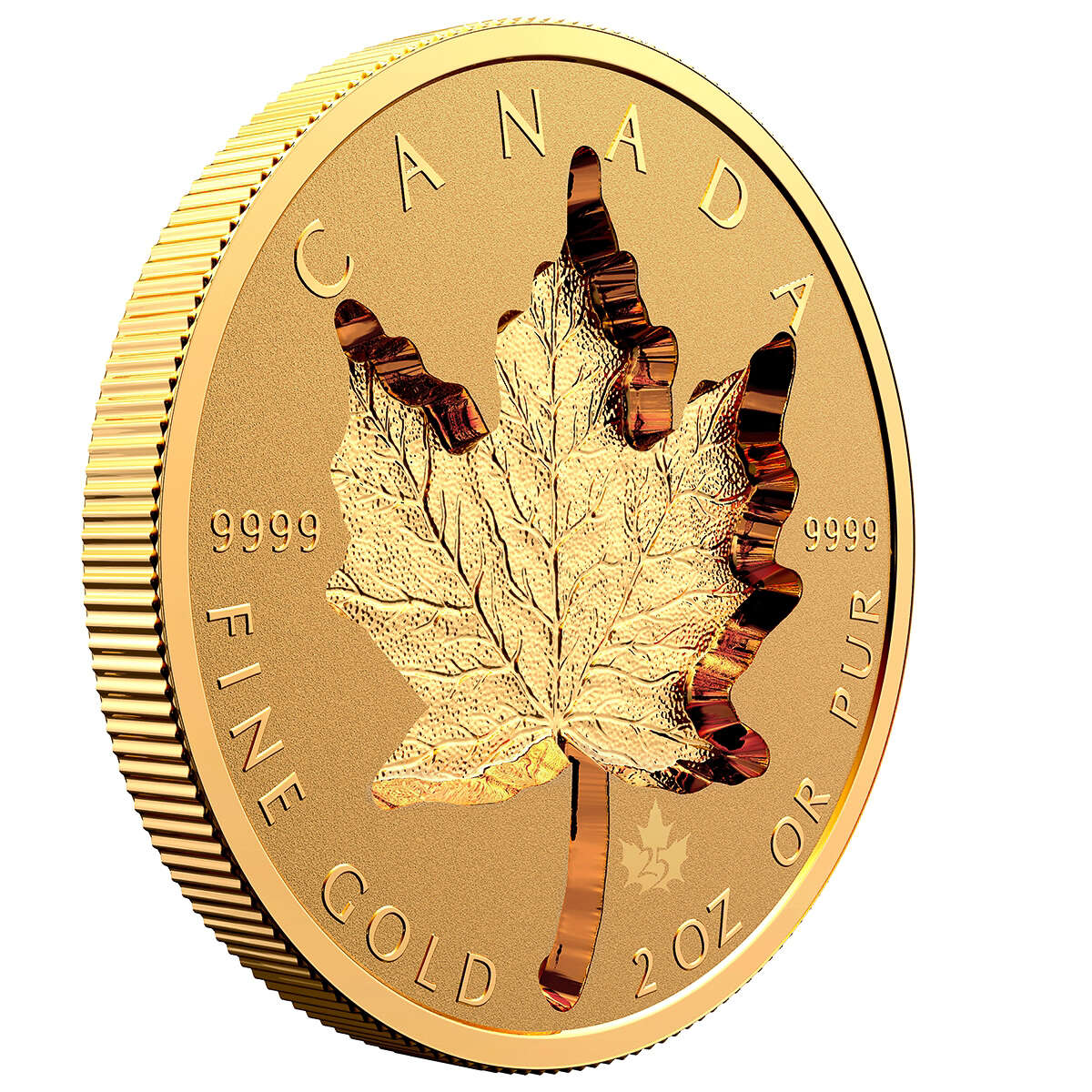 2021 $200 Super Incuse 2-oz GML - Pure Gold Coin
