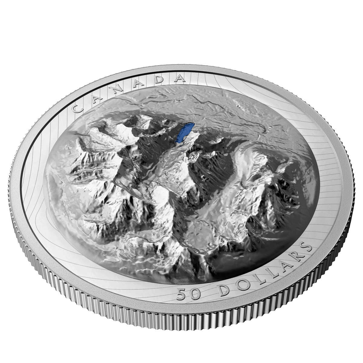 2021 $50 Lake Louise - Pure Silver Coin Default Title