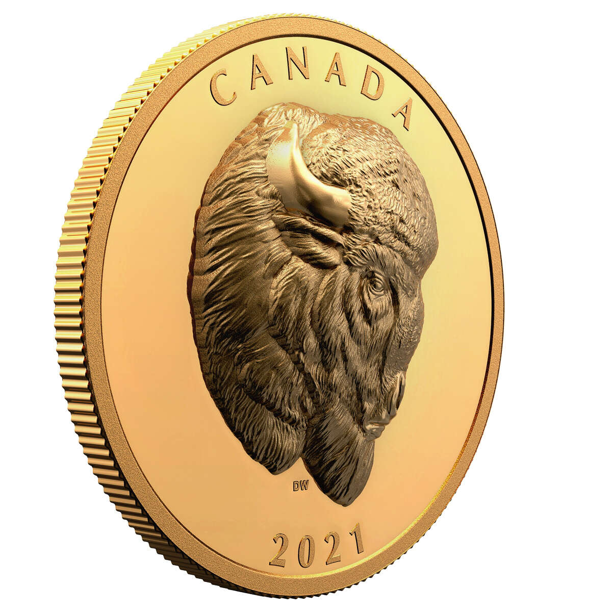 2021 $250 Bold Bison (EHR) - Pure Gold Coin Default Title