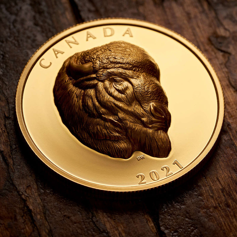 2021 $250 Bold Bison (EHR) - Pure Gold Coin Default Title