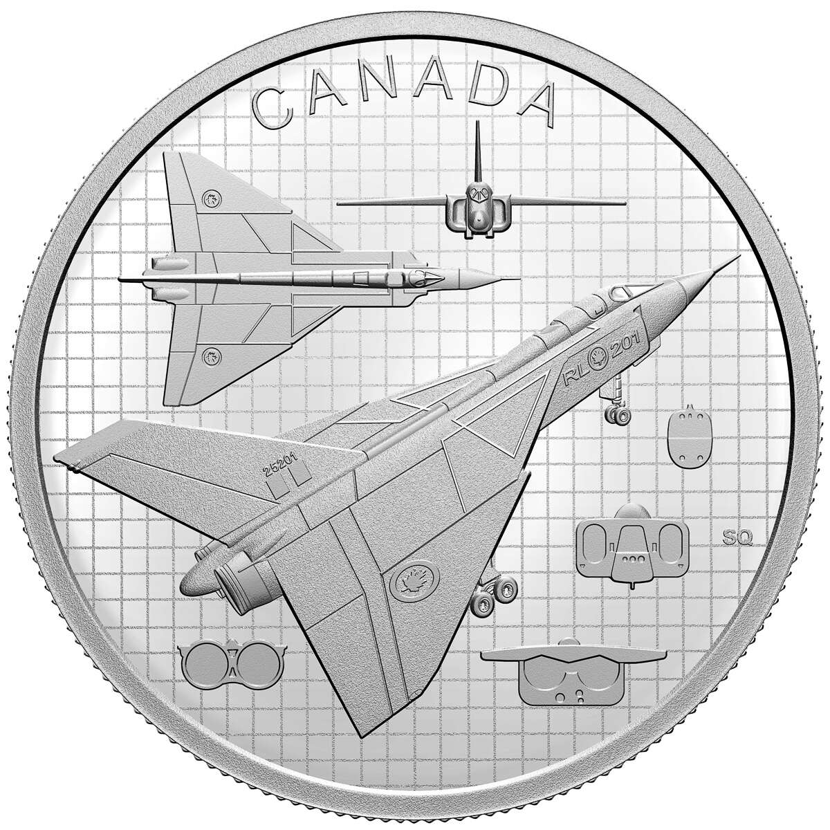 2021 $20 The Avro Arrow - Pure Silver Coin Default Title