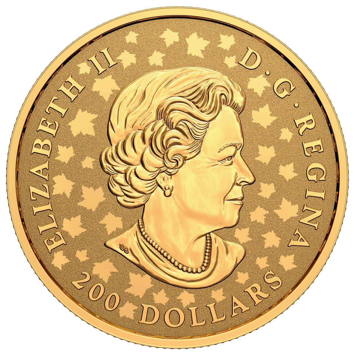 2021 $200 Maple Leaf Celebration - Pure Gold Piedfort Coin Default Title