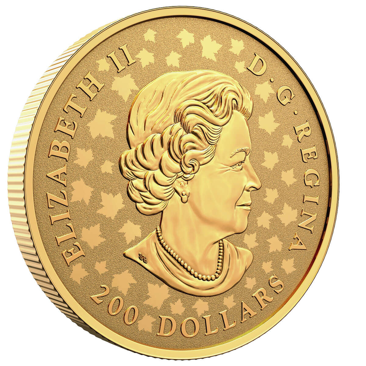 2021 $200 Maple Leaf Celebration - Pure Gold Piedfort Coin Default Title