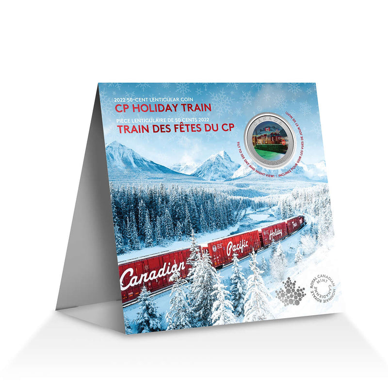 2022 50-Cent CP Holiday Train Lenticular Coin Default Title