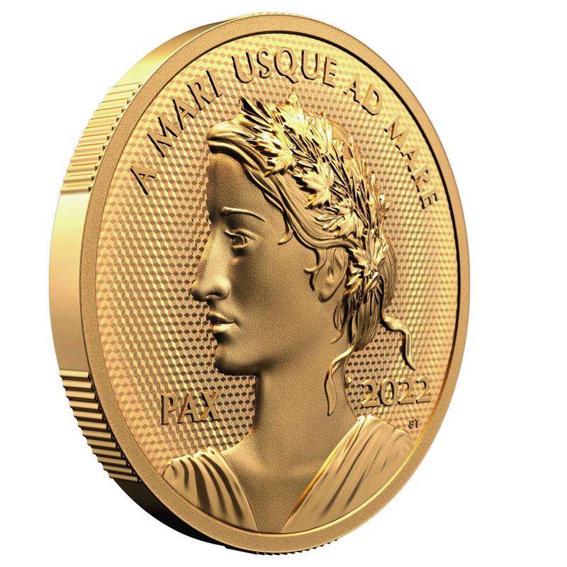 2022 $200 Peace Dollar - Pure Gold Coin