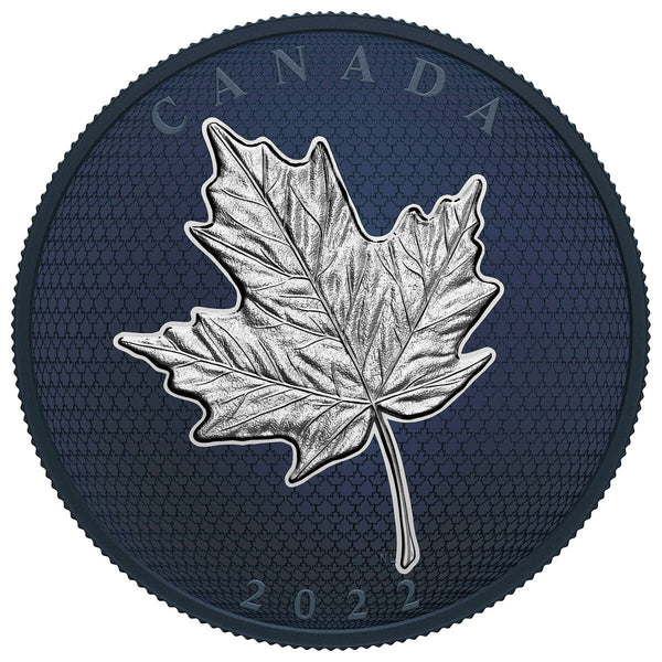 2022 $50 Maple Leaves in Motion - Pure Silver Coin