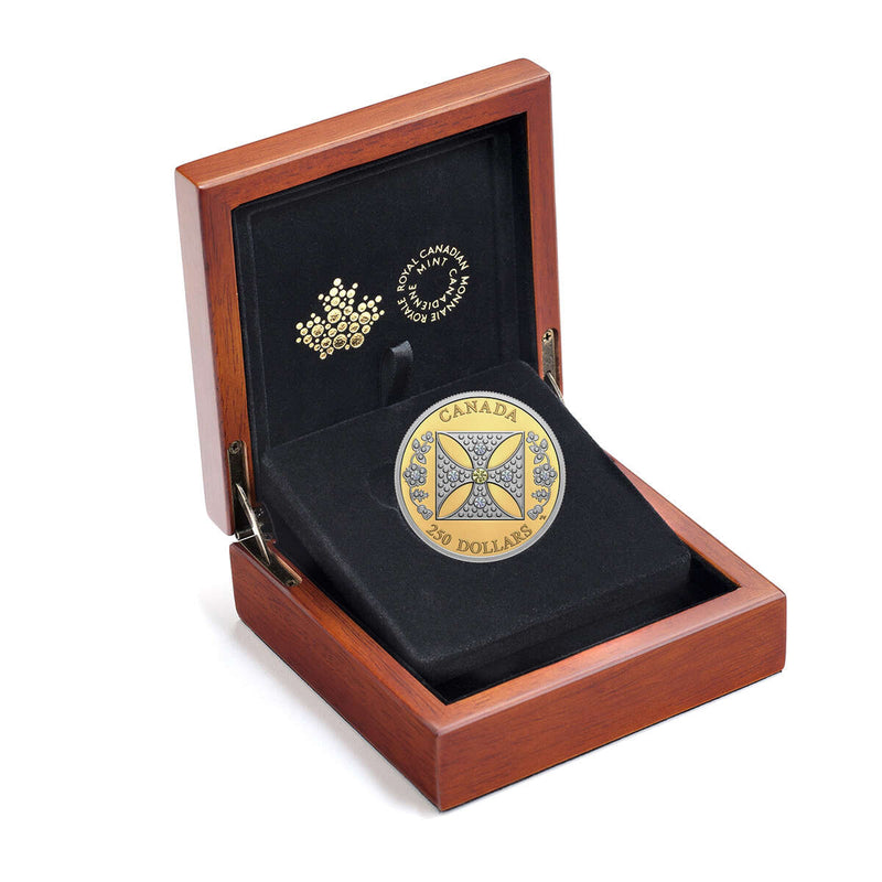 2022 $250 Her Majesty Queen Elizabeth II's Diamond Diadem - Pure Gold Coin