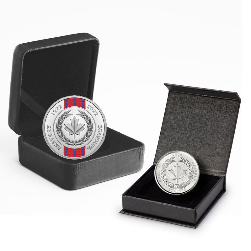 2022 $20 50th Anniversary of the Medal of Bravery - Pure Silver Coin