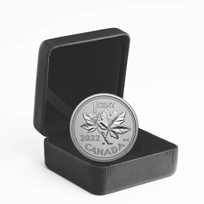 2022 1c 10th Anniversary of the Farewell to the Penny W Mint Mark - Pure Silver Coin Default Title