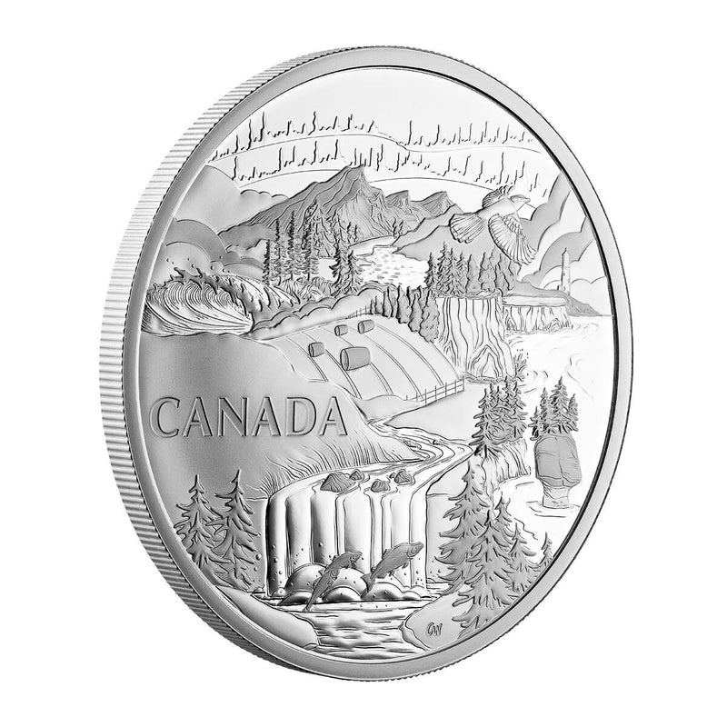 2022 $30 Visions of Canada - Pure Silver Coin Default Title