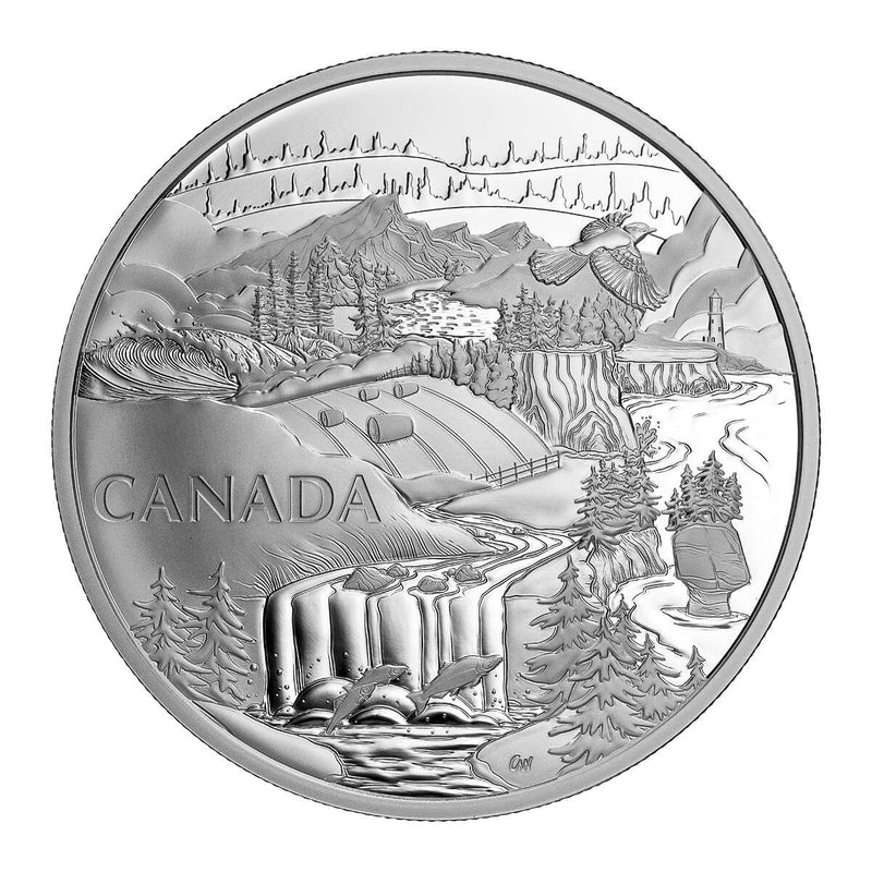 2022 $30 Visions of Canada - Pure Silver Coin Default Title