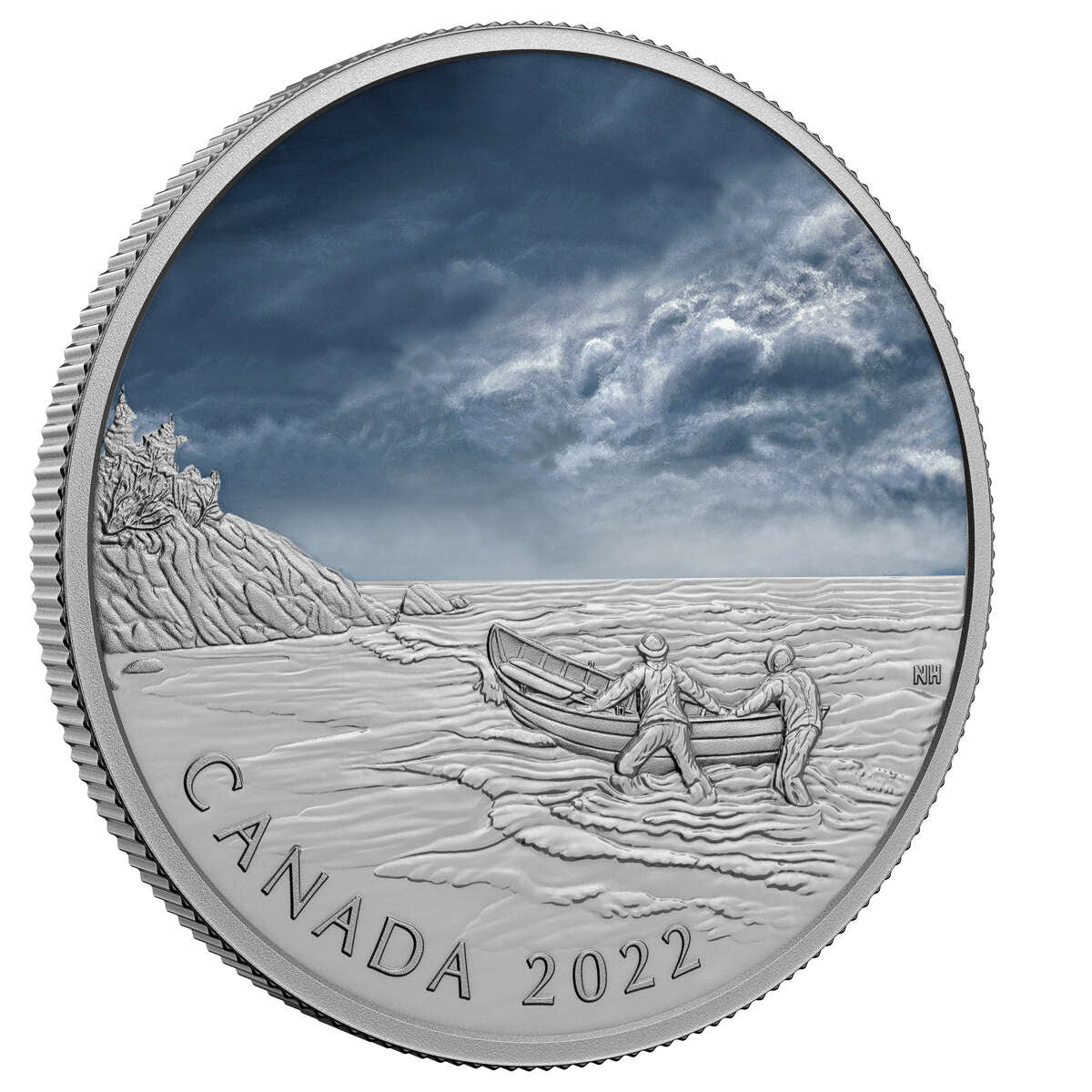 2022 $50 Canadian Ghost Ship - Pure Silver Coin Default Title