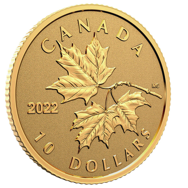 2022 $10 Everlasting Maple Leaf - Pure Gold Coin Default Title