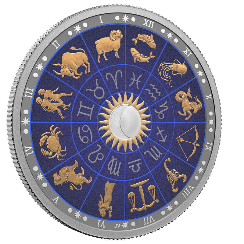 2022 $30 Signs of the Zodiac - Pure Silver Coin