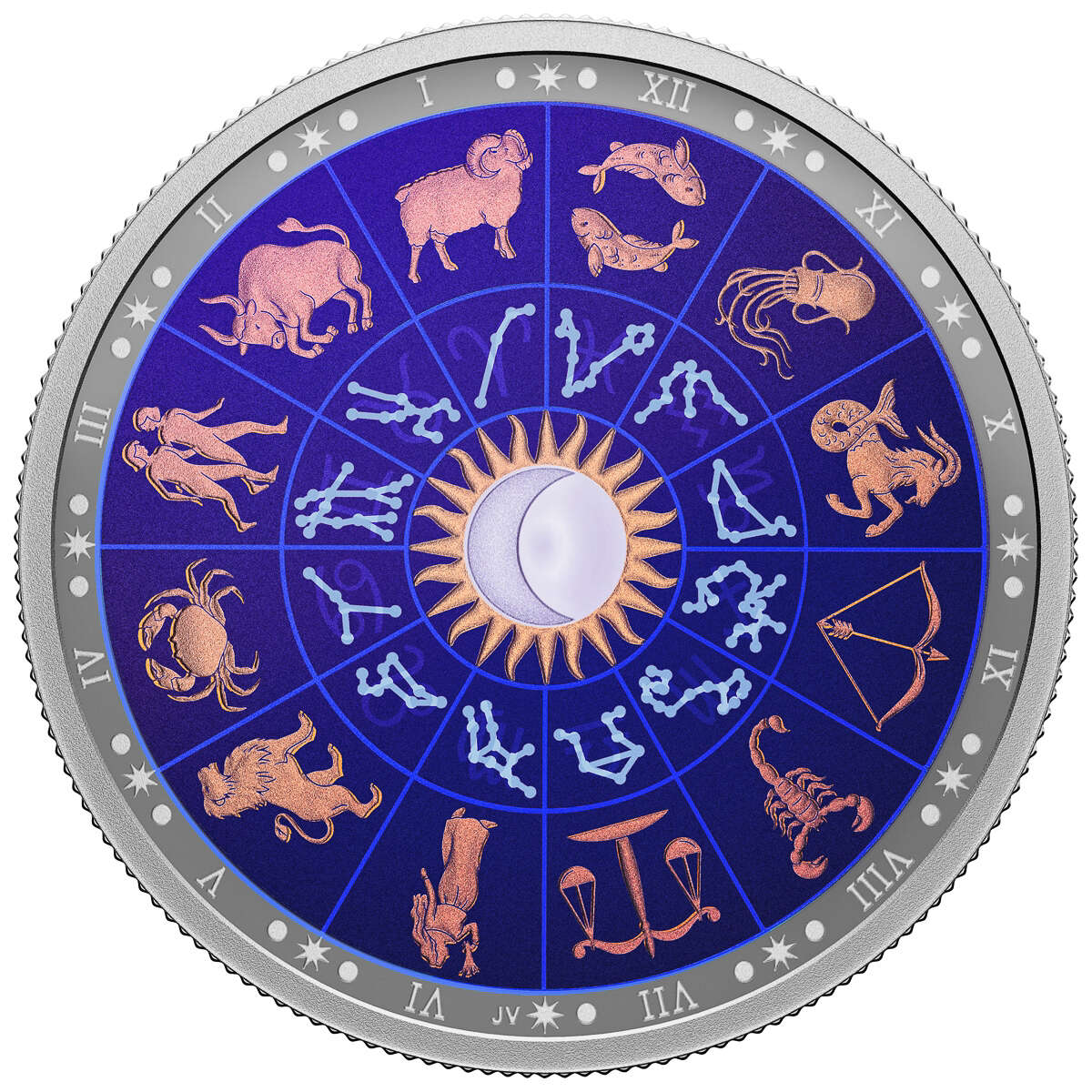 2022 $30 Signs of the Zodiac - Pure Silver Coin